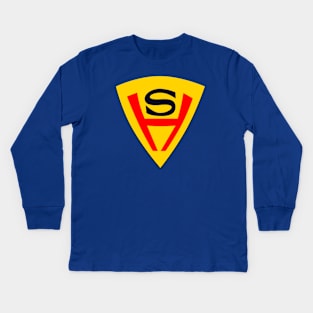 Channel 43 WUAB Superhost SUP Marty Sullivan Kids Long Sleeve T-Shirt